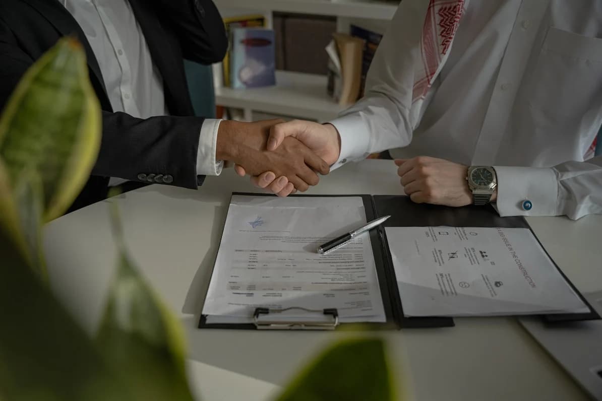 hand-shake